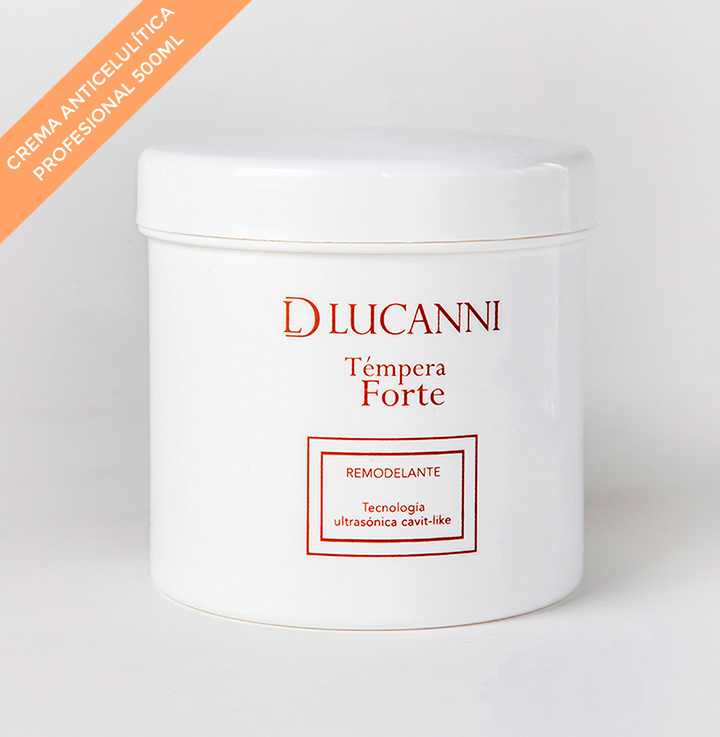 Crema anticelulítica Témpera Forte 500ml De Lucanni